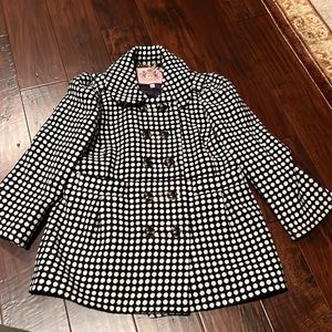 Juicy navy wool pea coat